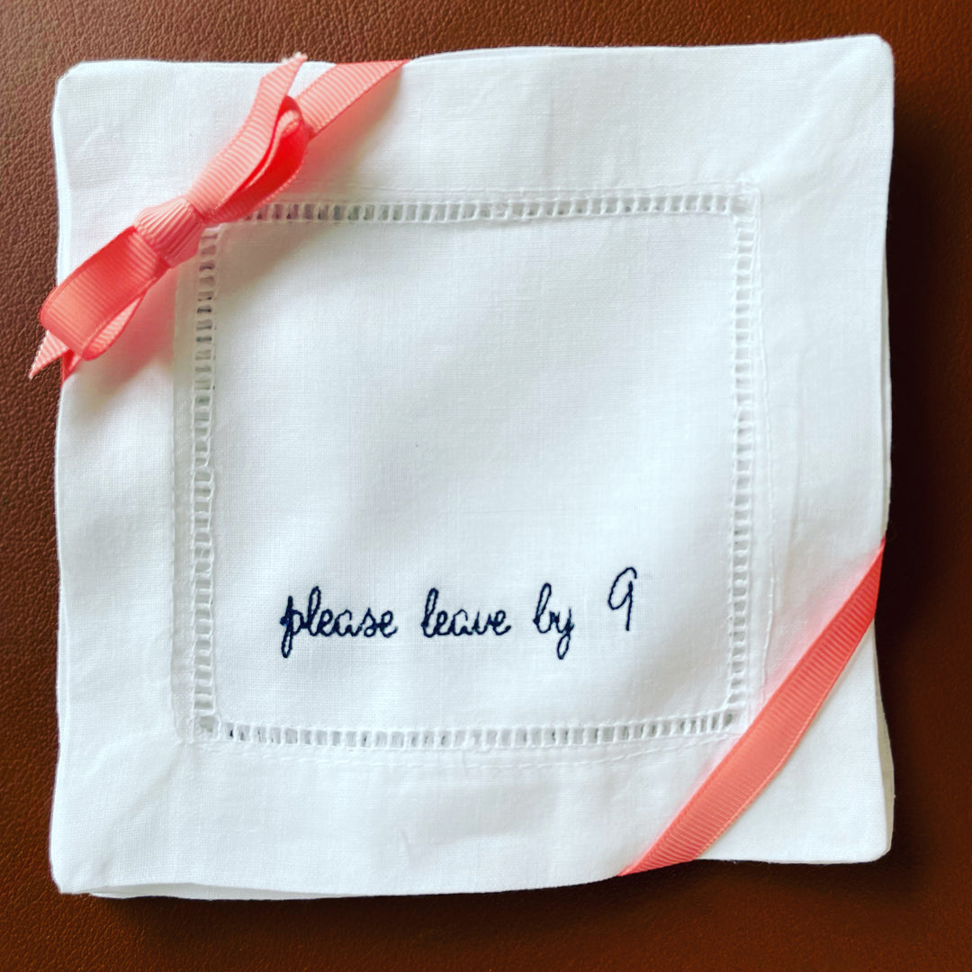 Linen Cocktail Napkins