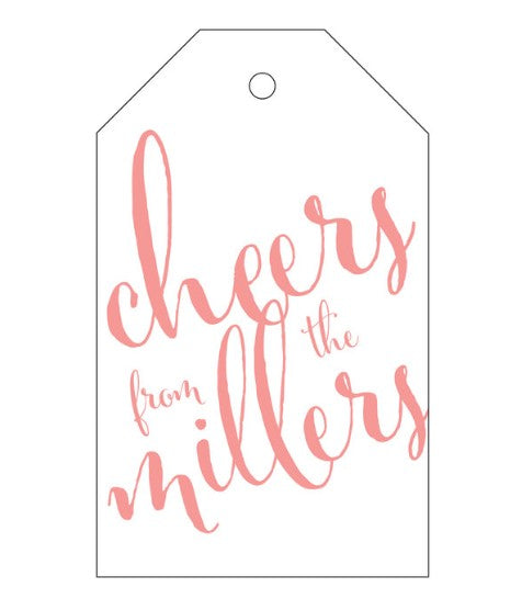 Cheers Gift Tag