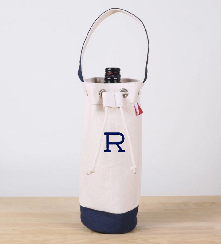 Canvas Wine Tote