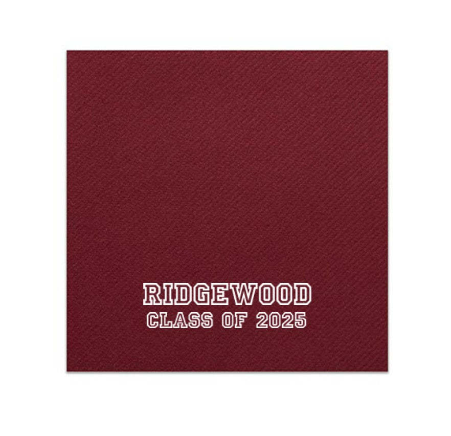 Ridgewood Class of 2025 Napkins