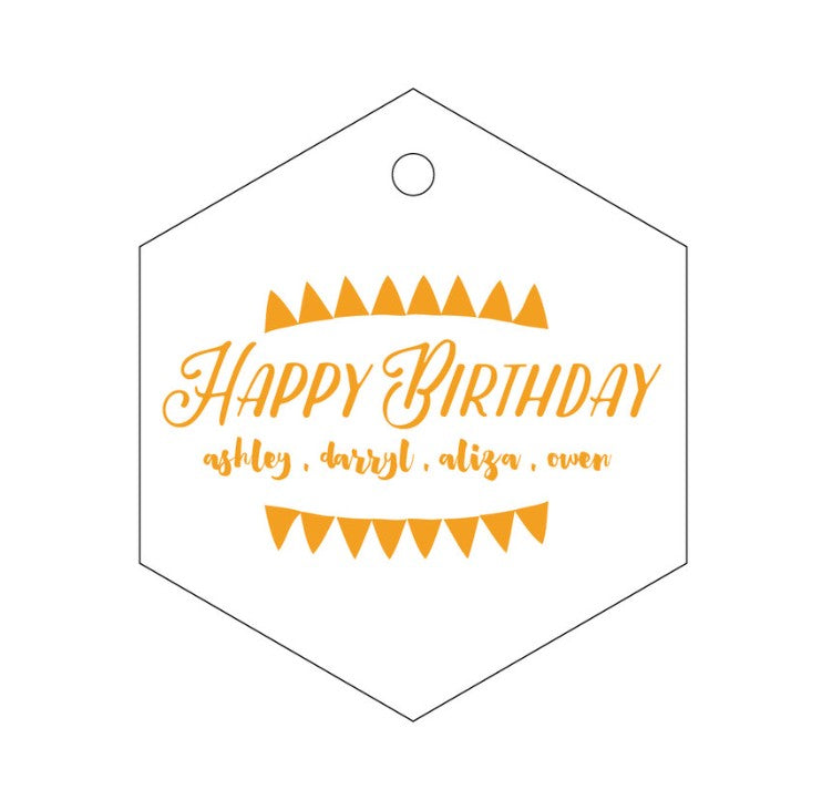 Happy Birthday Gift Tag