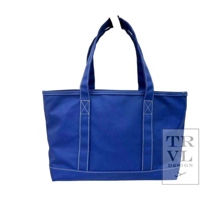 Coated Canvas Tote Bag - Large